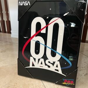 NASA 60th Anniversary Logo- Wall Decor - Art Print
